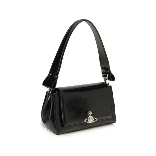 Black Calf Leather Bos Taurus Shoulder Bag