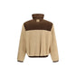 Beige Polyester Full-Length Jacket