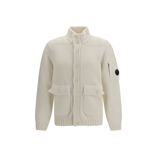 White Wool Oves Aries Cardigan