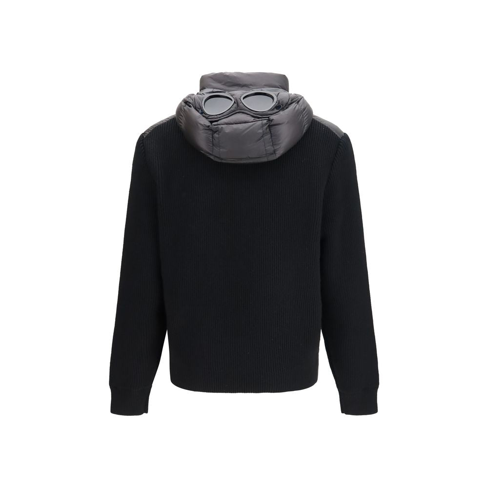 Black Wool Oves Aries Shell Jacket