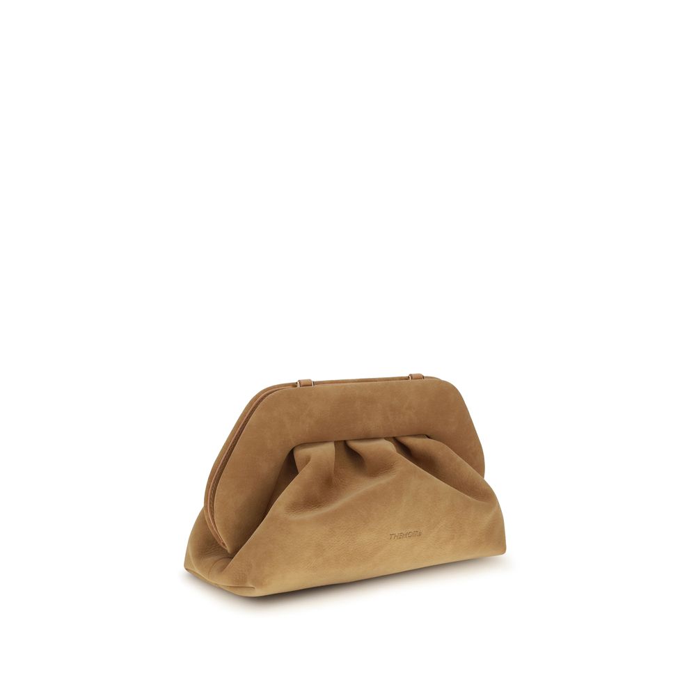Beige Nubuc Leather Handbag