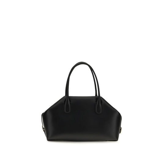 Black Vegan Leather Handbag