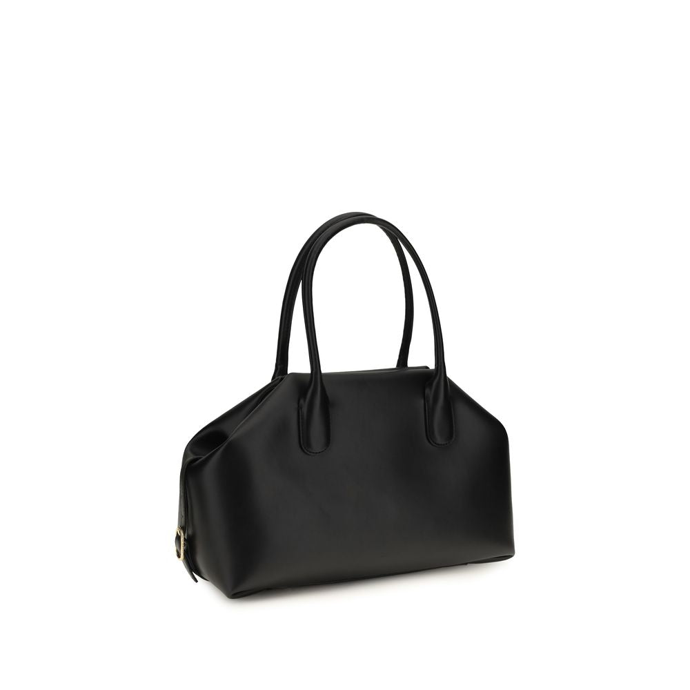 Black Vegan Leather Handbag
