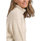 Cream Viscose Turtleneck