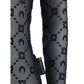 Black Polyamide Pattern Shirt