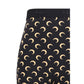 Black Polyamide Bermuda Shorts