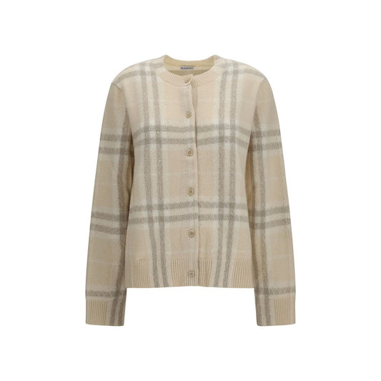Beige Cashmere Cardigan