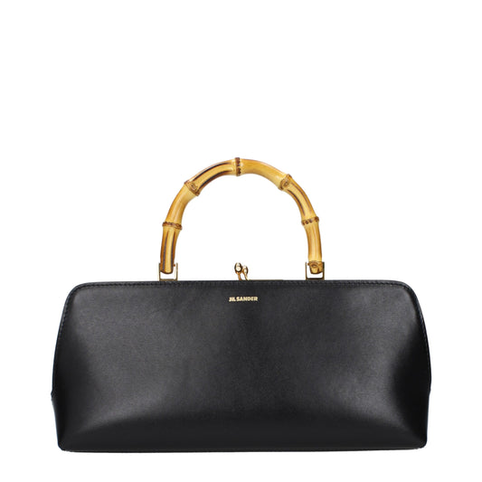 Black Leather Handbag