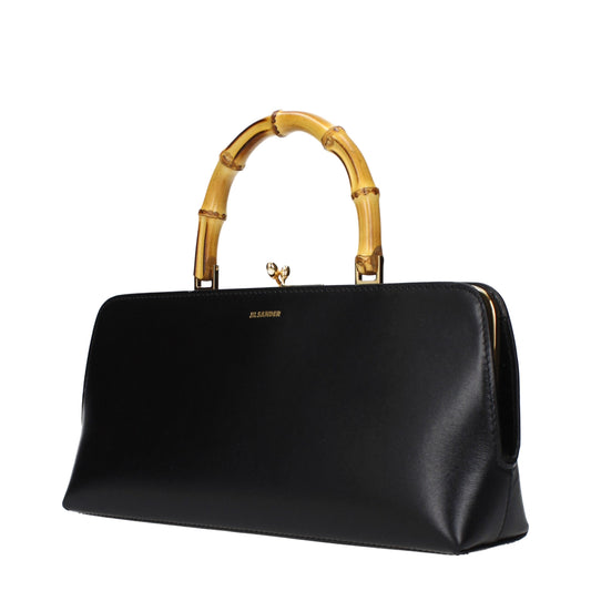 Black Leather Handbag