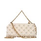 Beige Fabric Handbag