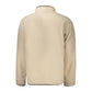 Beige Polyester Men Sweatshirt