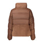 Brown Polyester Women's Jacket