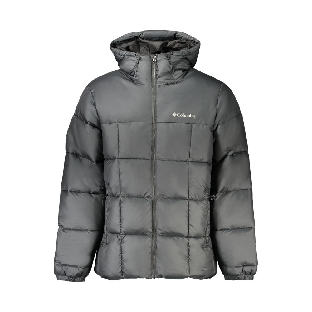 Black Polyester Men's Jacket
