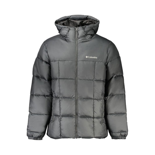 Black Polyester Men's Jacket