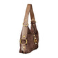 Brown Polyester Women's Bag