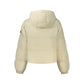 Cream Polyester Women's Jacket