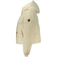 Cream Polyester Women's Jacket