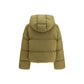 Bicolor Nylon Full-Length Jacket