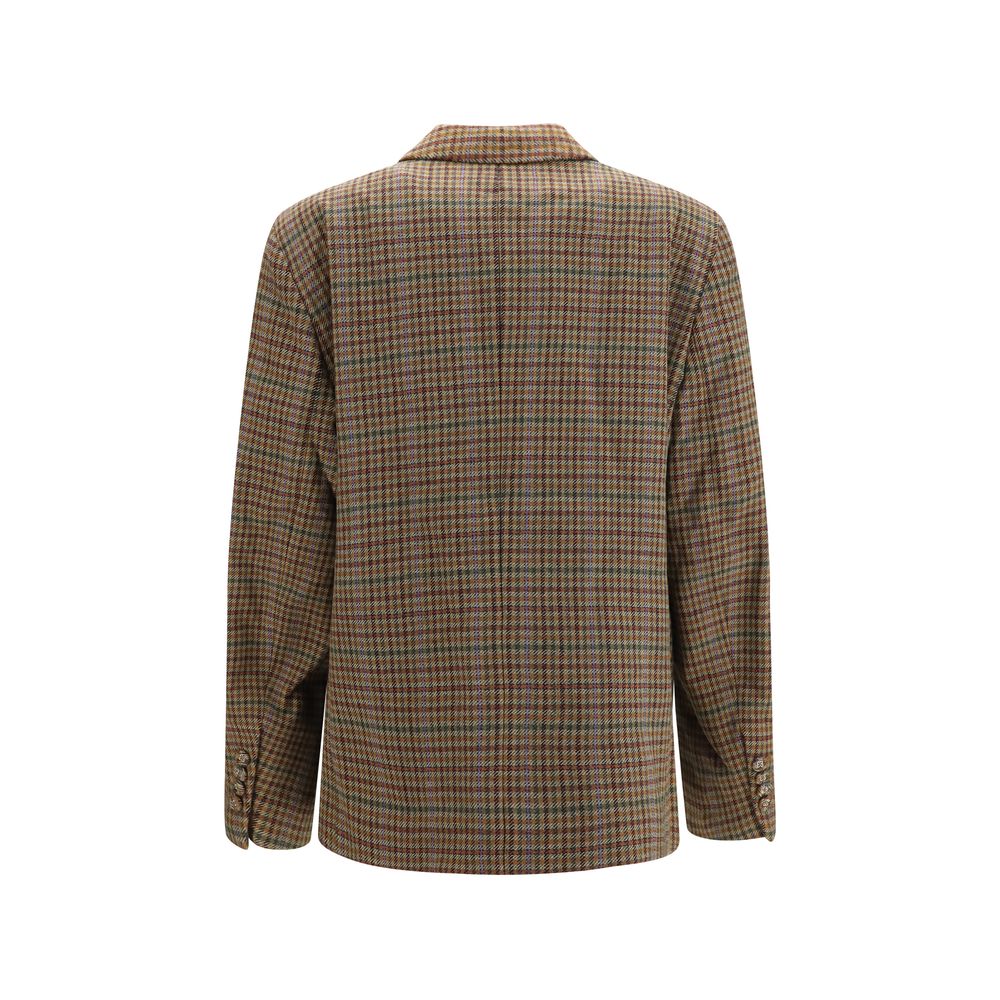 Brown Recycled Wool Blazer