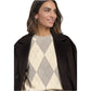 Beige Polyester Sweatshirt