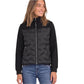 Black Polyester Bomber