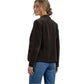Brown Cotton Blazer