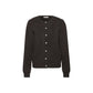 Brown Cotton Cardigan