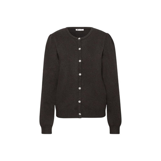 Brown Cotton Cardigan