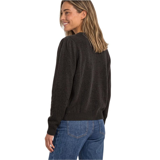 Brown Cotton Cardigan