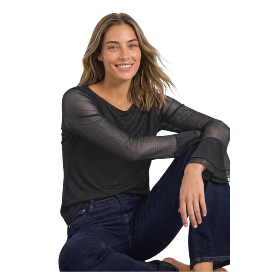 Bicolor Polyester Blouse