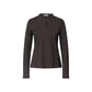 Brown Cotton Long Sleeve T-Shirt