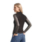 Bicolor Polyester Long Sleeve T-Shirt