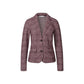 Purple Polyester Blazer