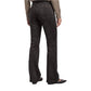 Brown Polyester Casual Pants