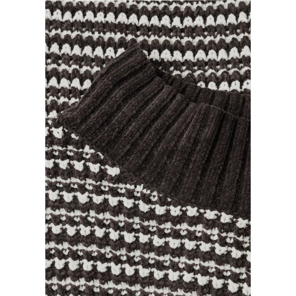 Brown Cotton Sweatshirt