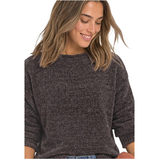 Brown Polyester Sweatshirt