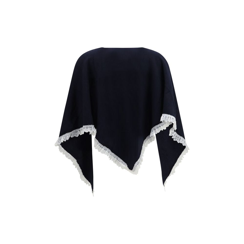 Black Wool Oves Aries Scarf