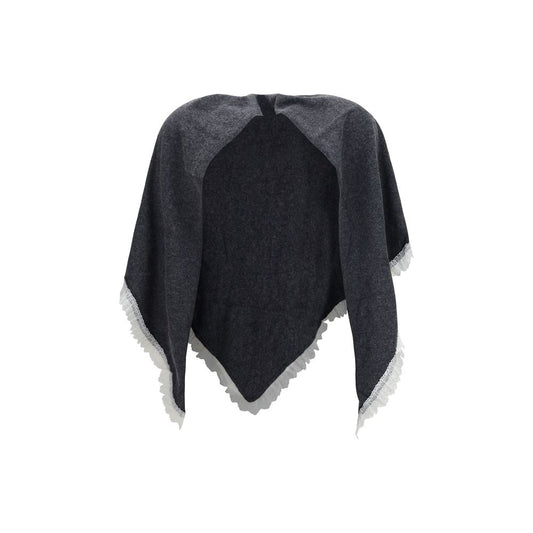 Gray Wool Oves Aries Scarf