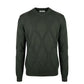 Green Wool Men's Sweater