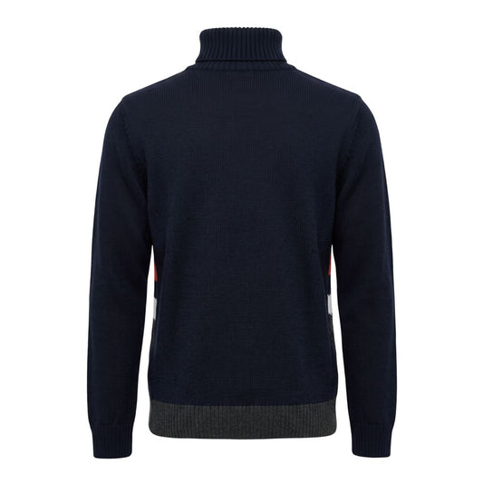 Green Wool Men Sweater