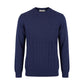 Blue Wool Men Sweater