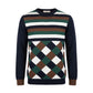 Blue Wool Men's Sweater