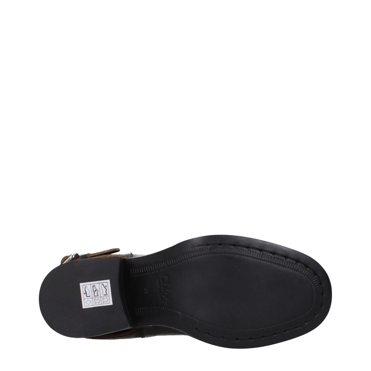 Black Leather Ankle Boots