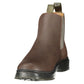 Brown Polyurethane Men's Boot