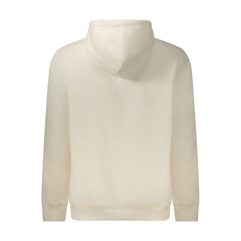 White Cotton Men's Sweatshirt