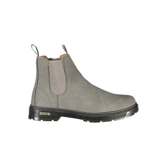 Grey Polyurethane Men's Boot