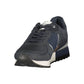 Blue Polyurethane Men's Sneaker