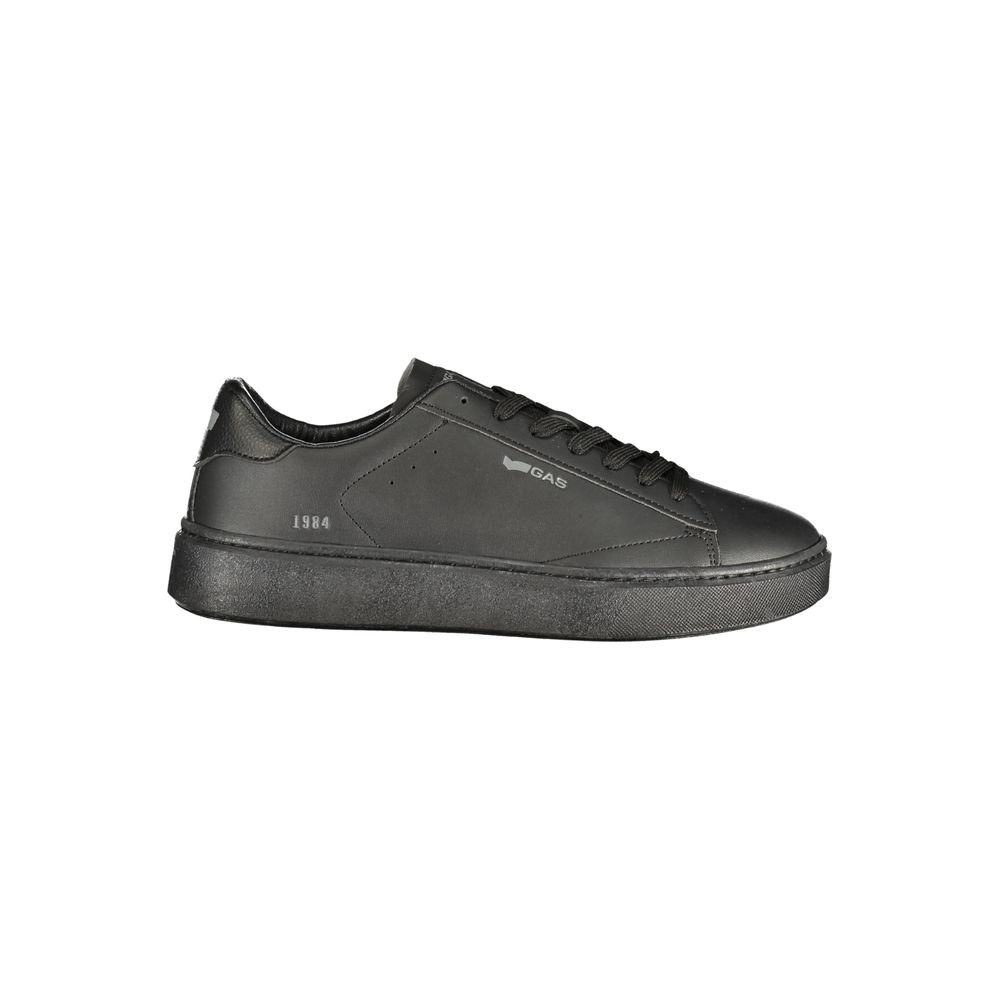 Nero Polyurethane Men Sneaker
