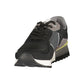 Black Polyurethane Men's Sneaker