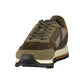 Brown Polyurethane Men's Sneaker